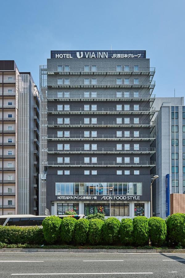 אוסקה Via Inn Prime Shinsaibashi Yotsubashi מראה חיצוני תמונה